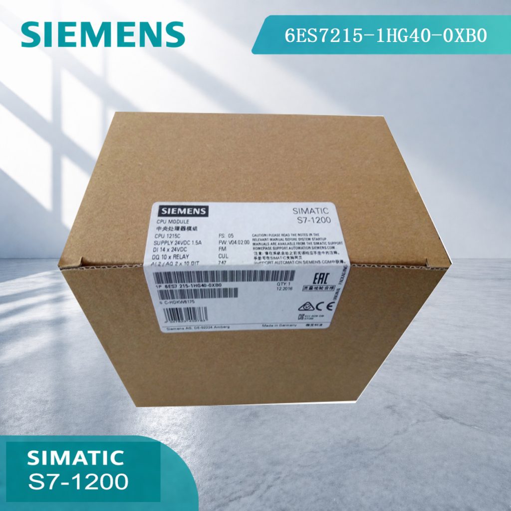 Siemens 6ES7215-1HG40-0XB0 PLC for Industrial P...