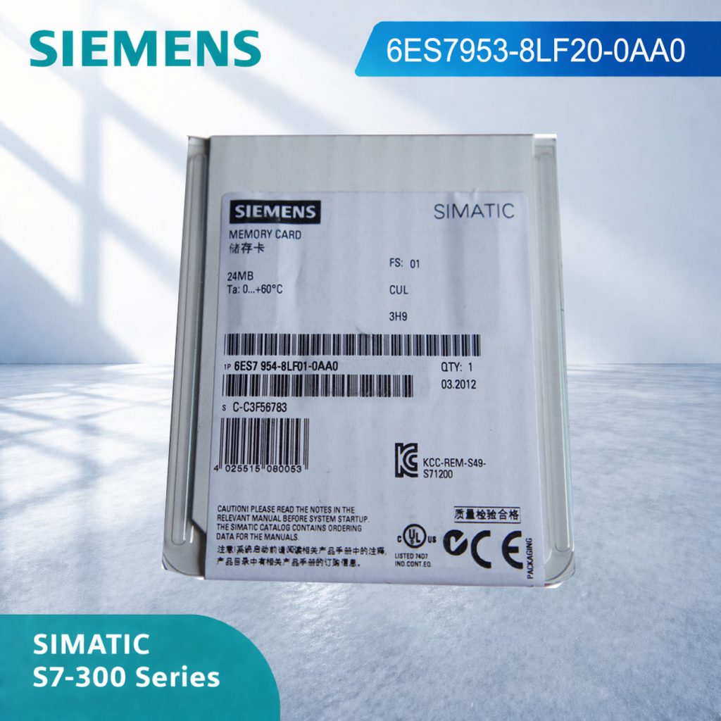 Siemens 6ES7953-8LF20-0AA0 S7-300 MMC Memory Ca...