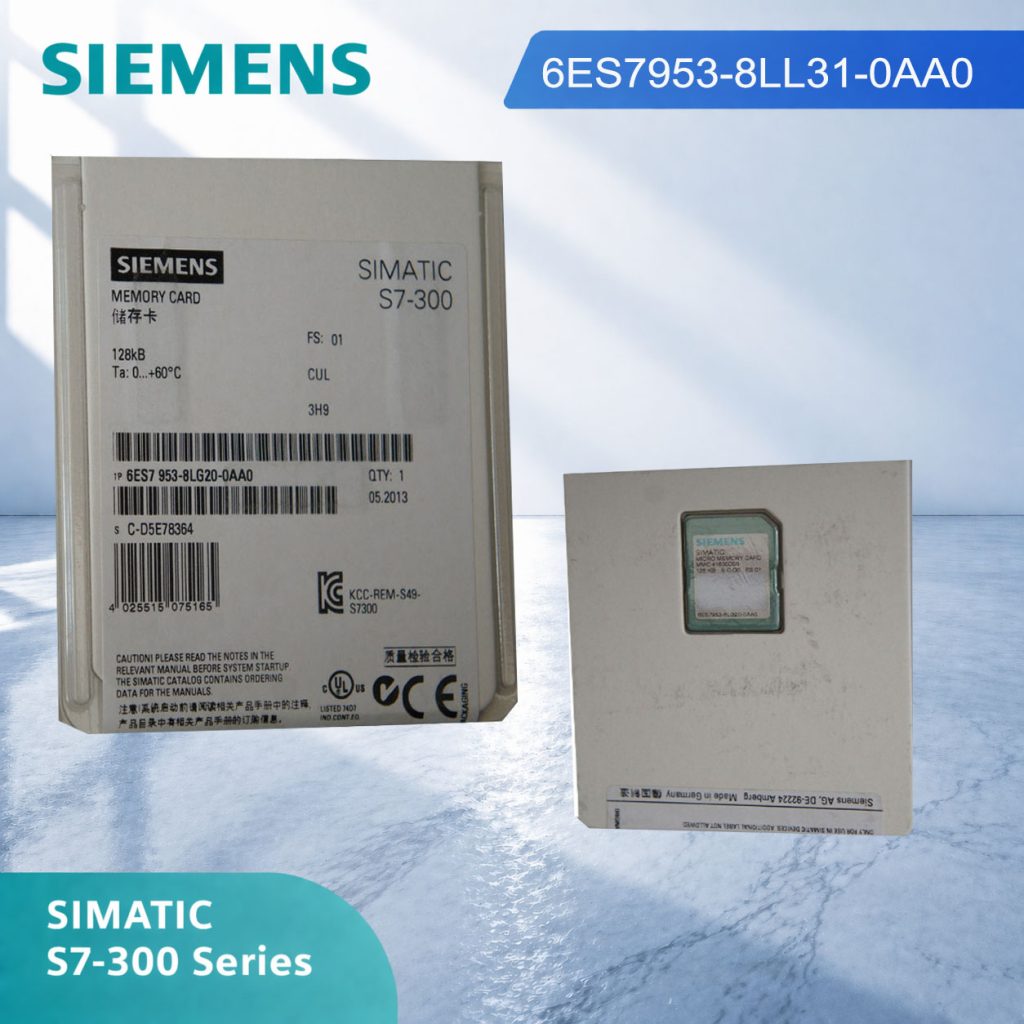Siemens 6ES7953-8LL31-0AA0 S7-300 MMC Memory Ca...