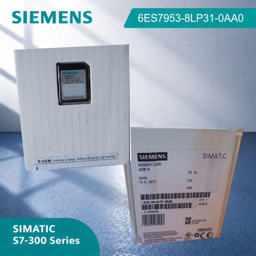 Siemens 6ES7953-8LP31-0AA0 S7-300 MMC Memory Ca...