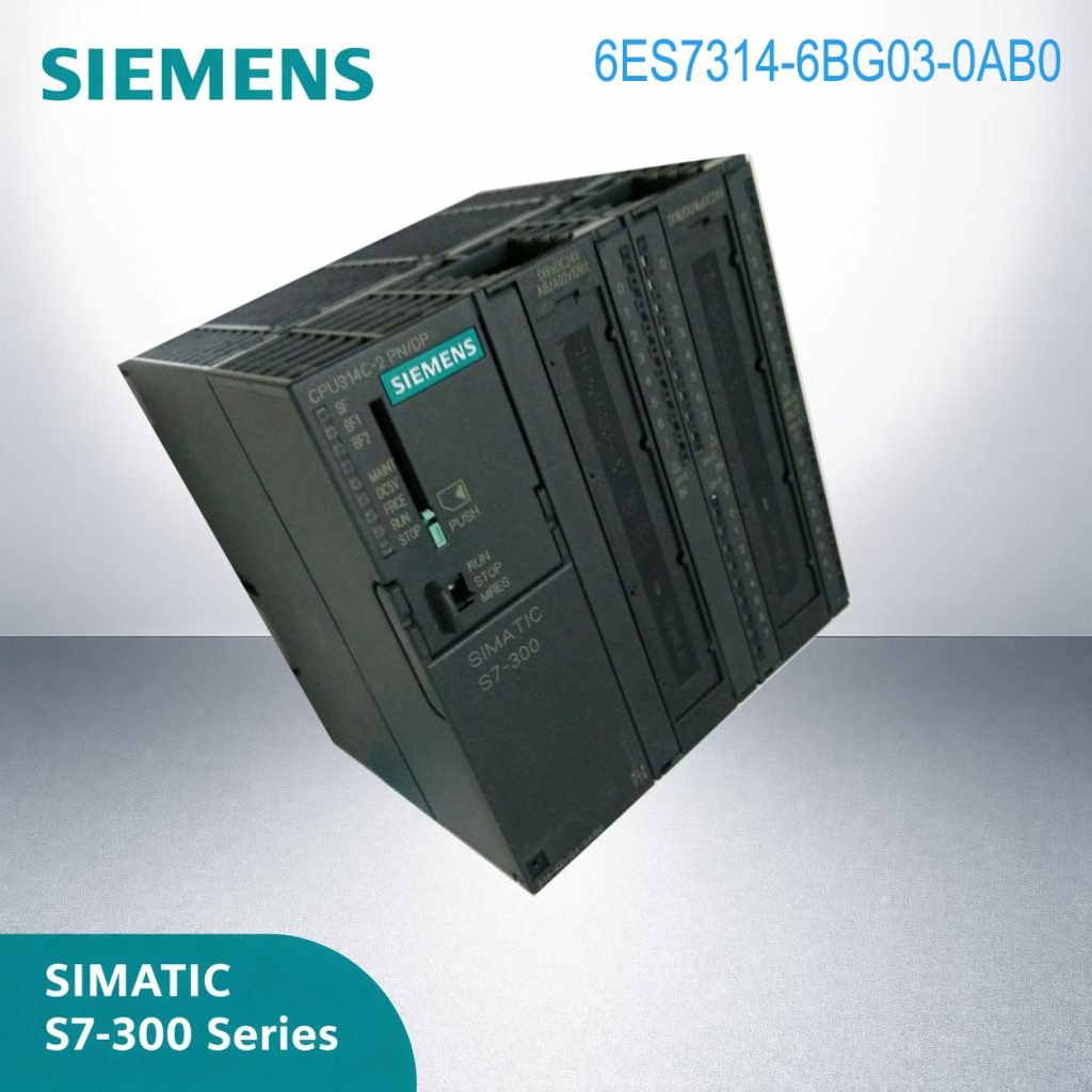Siemens 6ES7314-6BG03-0AB0 S7-300 CPU314 PLC Mo...
