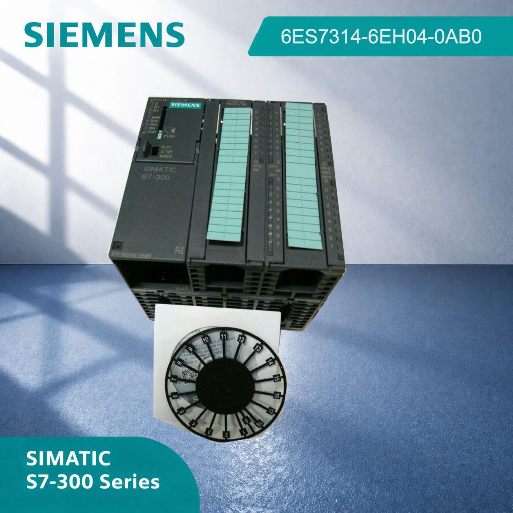 Siemens S7-300 PLC CPU 6ES7314-6EH04-0AB0 Autom...