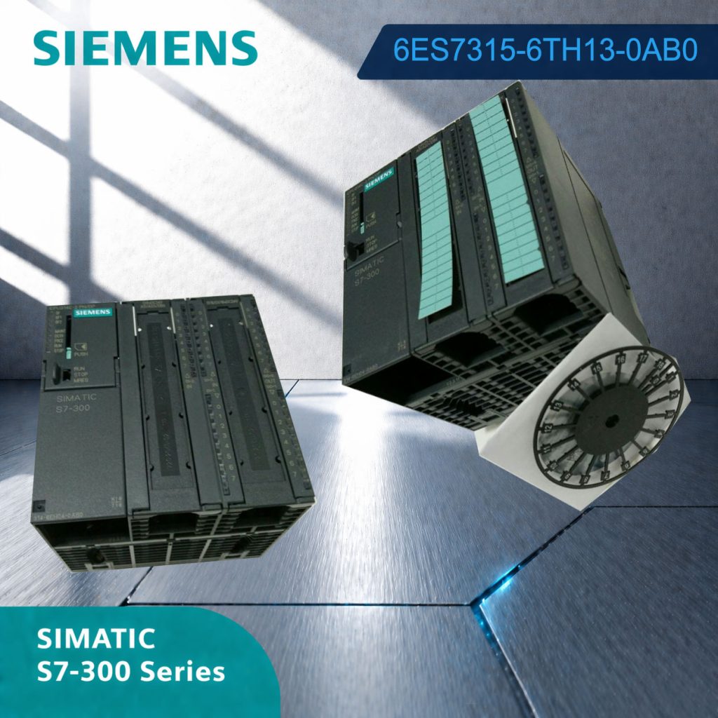 Siemens S7-300 PLC CPU 6ES7315-6TH13-0AB0 Autom...