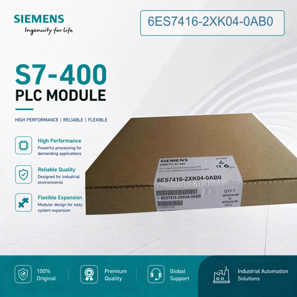 Siemens 6ES7416-2XK04-0AB0 High Performance CPU...