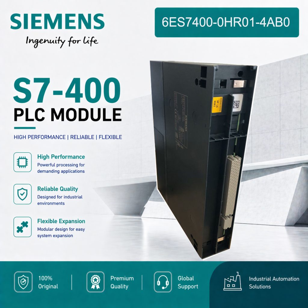 Siemens 6ES7400-0HR01-4AB0 Redundancy Module fo...