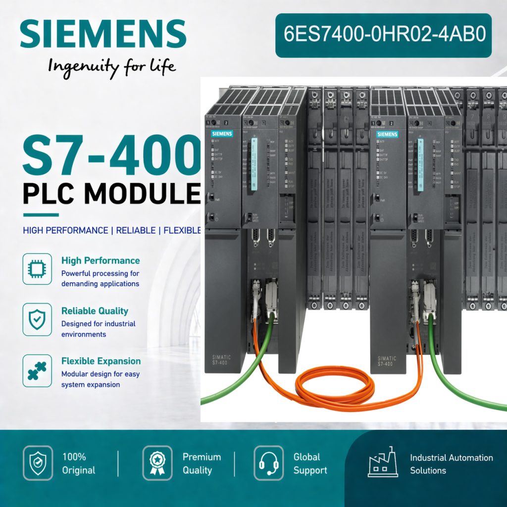 Siemens 6ES7400-0HR02-4AB0 Industrial Redundanc...