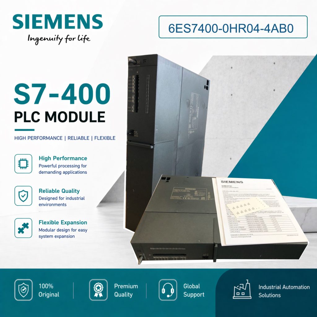 Siemens 6ES7400-0HR04-4AB0 Redundancy Module fo...