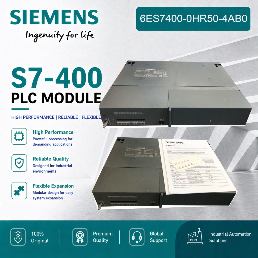 Siemens 6ES7400-0HR50-4AB0 High Availability Re...