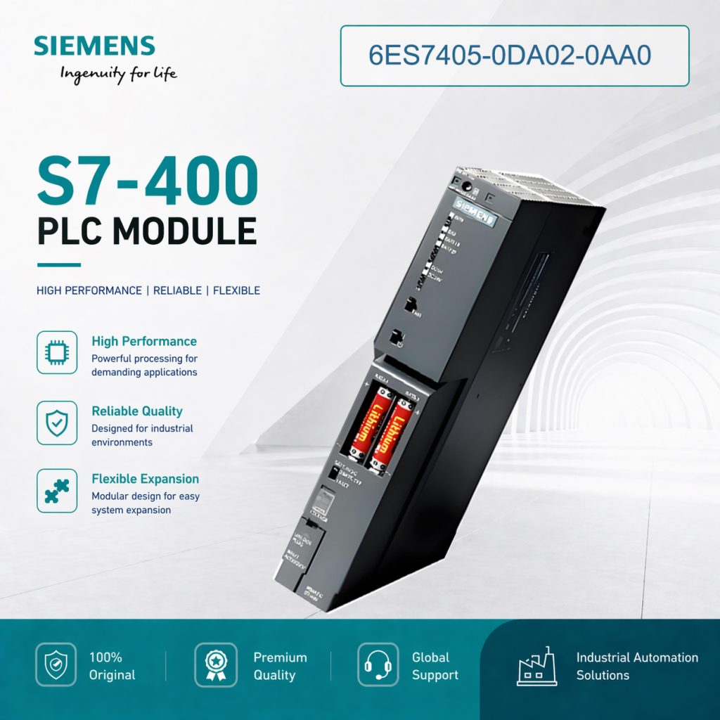 Siemens 6ES7405-0DA02-0AA0 Power Supply Module ...