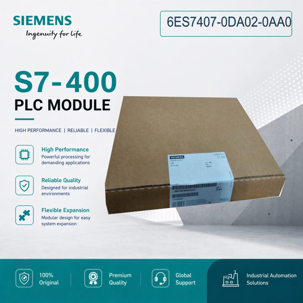 Siemens 6ES7407-0DA02-0AA0 Power Supply Module ...