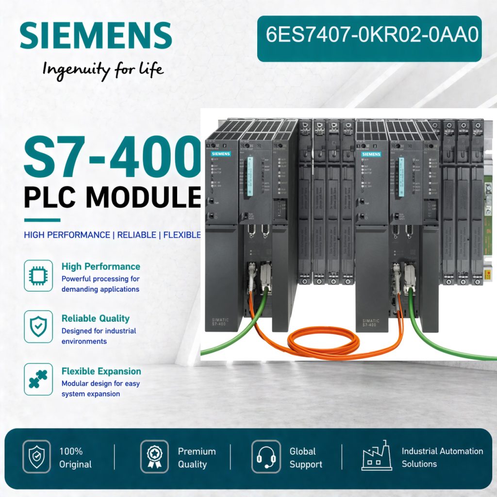 Siemens 6ES7407-0KR02-0AA0 Power Supply Module ...