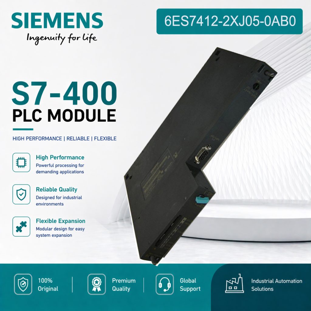 Siemens 6ES7412-2XJ05-0AB0 CPU Module for Distr...