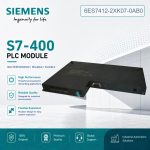 Siemens 6ES7412-2XK07-0AB0 CPU Module for Industrial Automation Systems