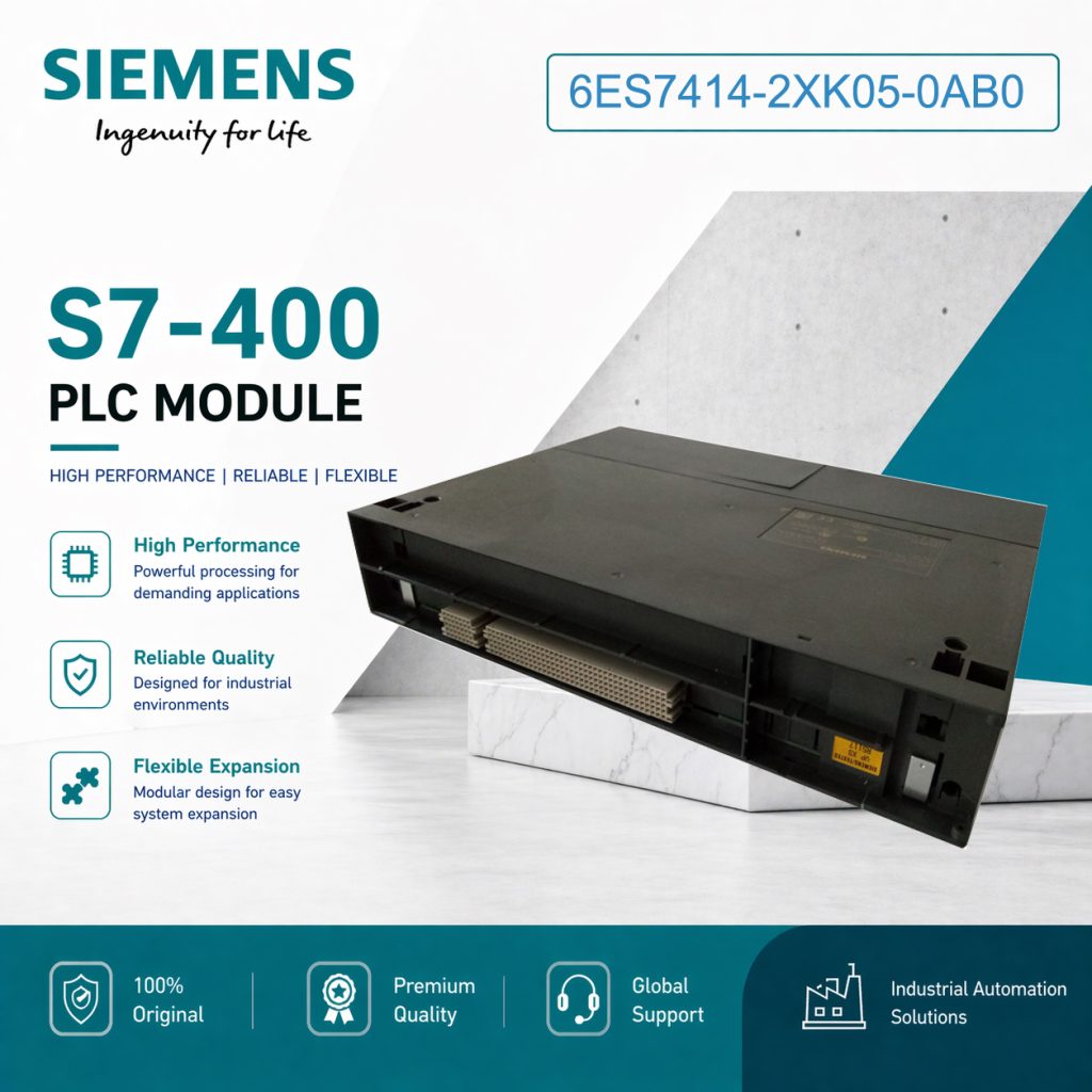 Siemens 6ES7414-2XK05-0AB0 CPU Module for Mediu...