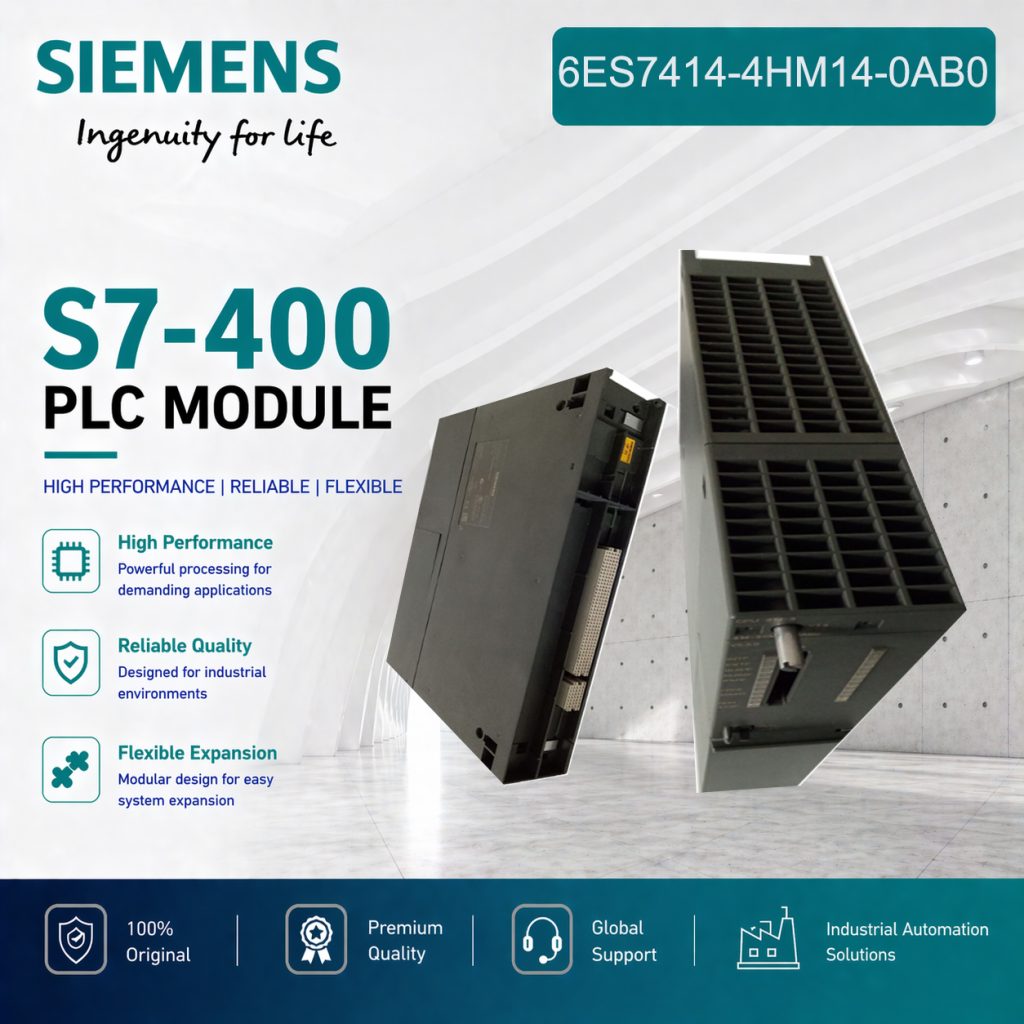 Siemens 6ES7414-4HM14-0AB0 CPU Module for Produ...
