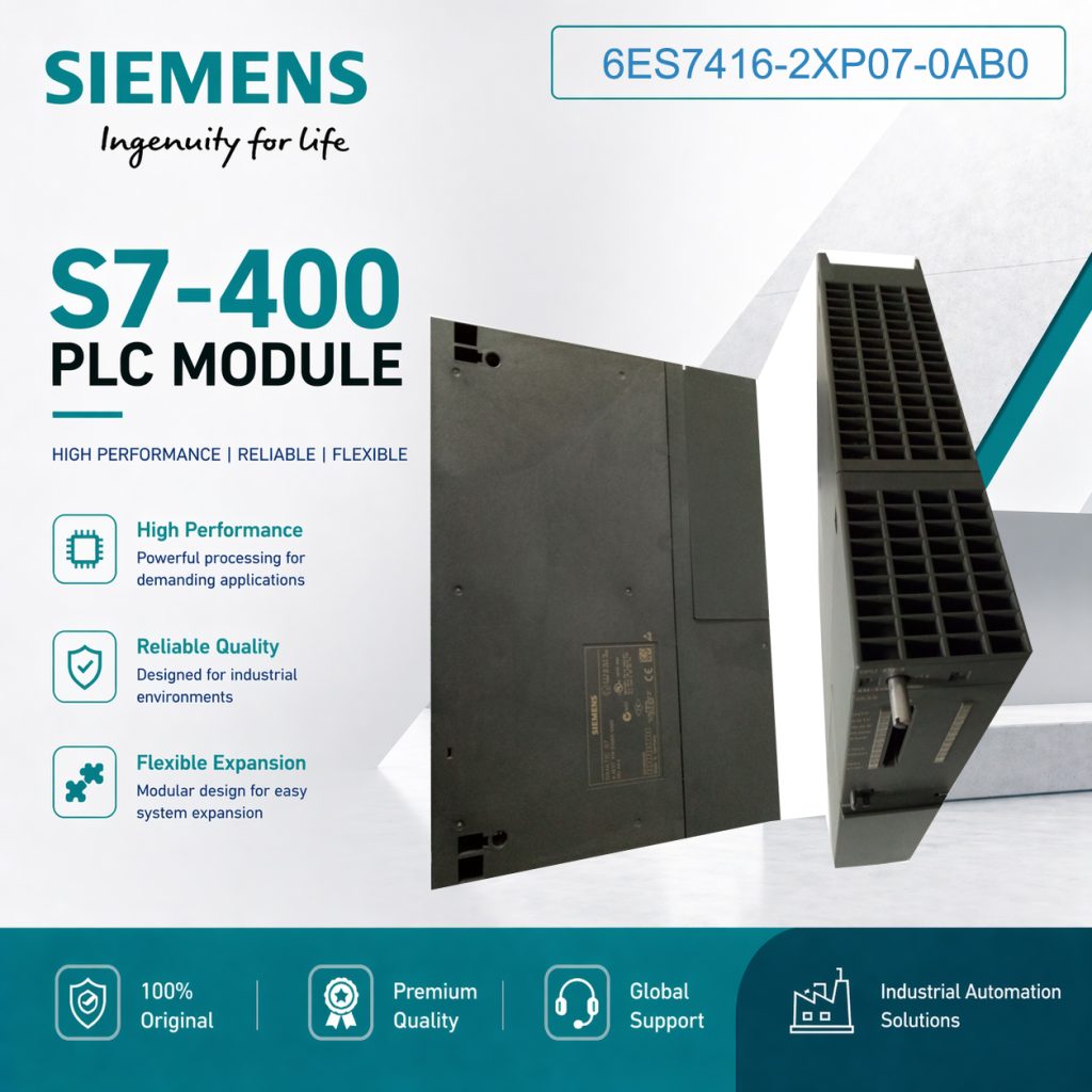 Siemens 6ES7416-2XP07-0AB0 High Performance CPU...
