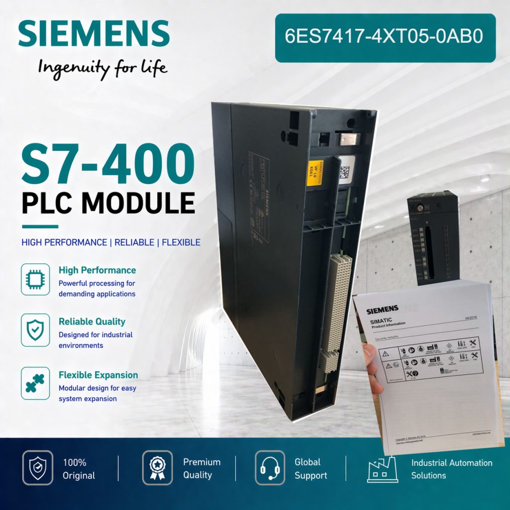 Siemens 6ES7417-4XT05-0AB0 High-End CPU Module ...