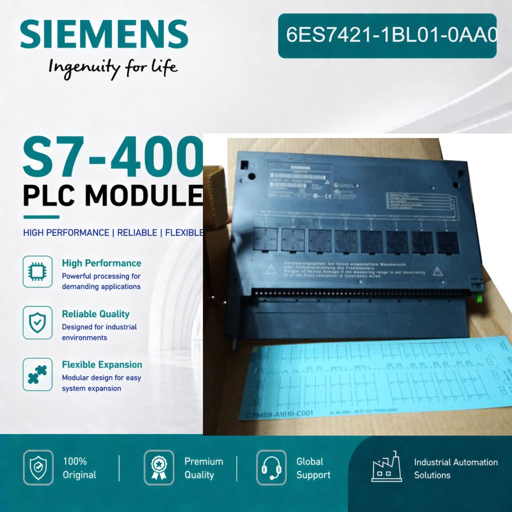 Siemens 6ES7421-1BL01-0AA0 Digital Input Module...