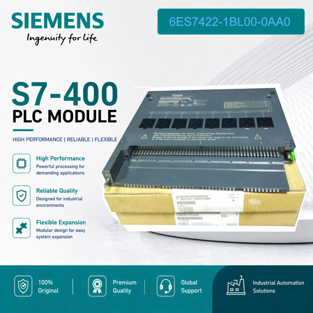 Siemens 6ES7422-1BL00-0AA0 Digital Output Modul...