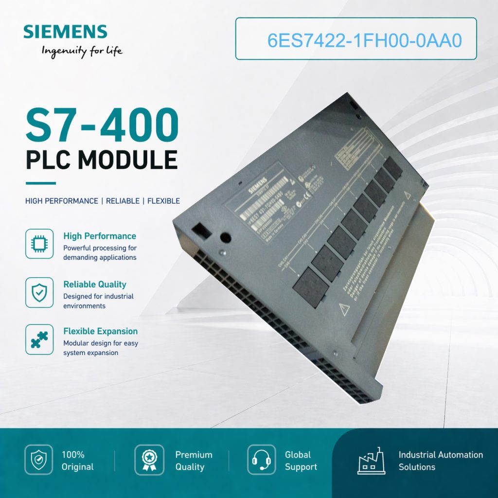 Siemens 6ES7422-1FH00-0AA0 High Density Digital...