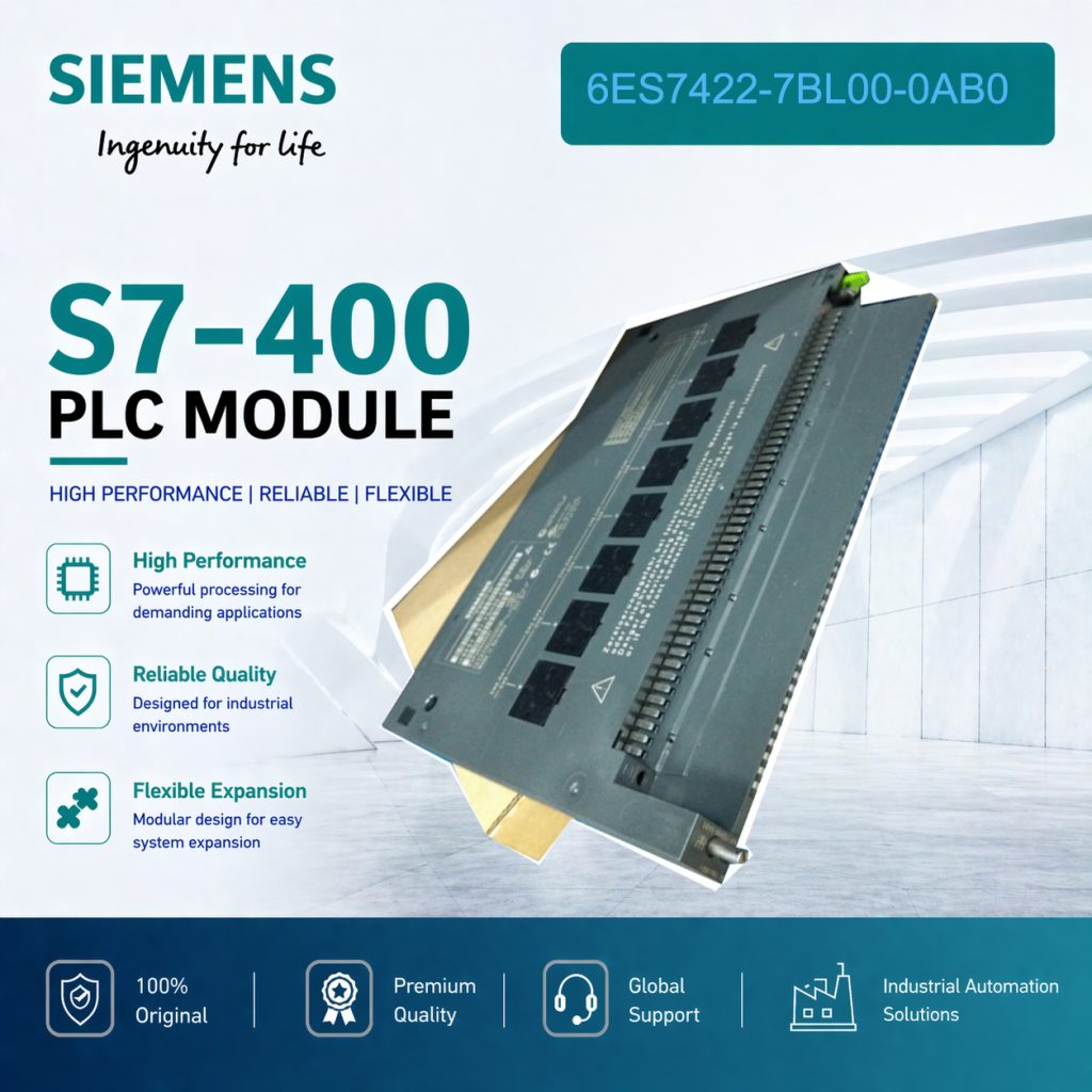Siemens 6ES7422-7BL00-0AB0 Digital Output Modul...
