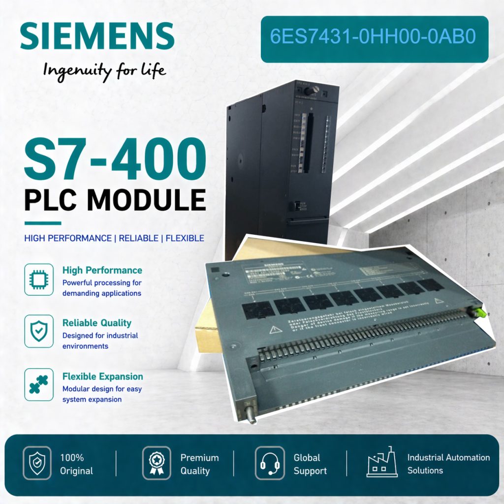 Siemens 6ES7431-0HH00-0AB0 Analog Input Module ...