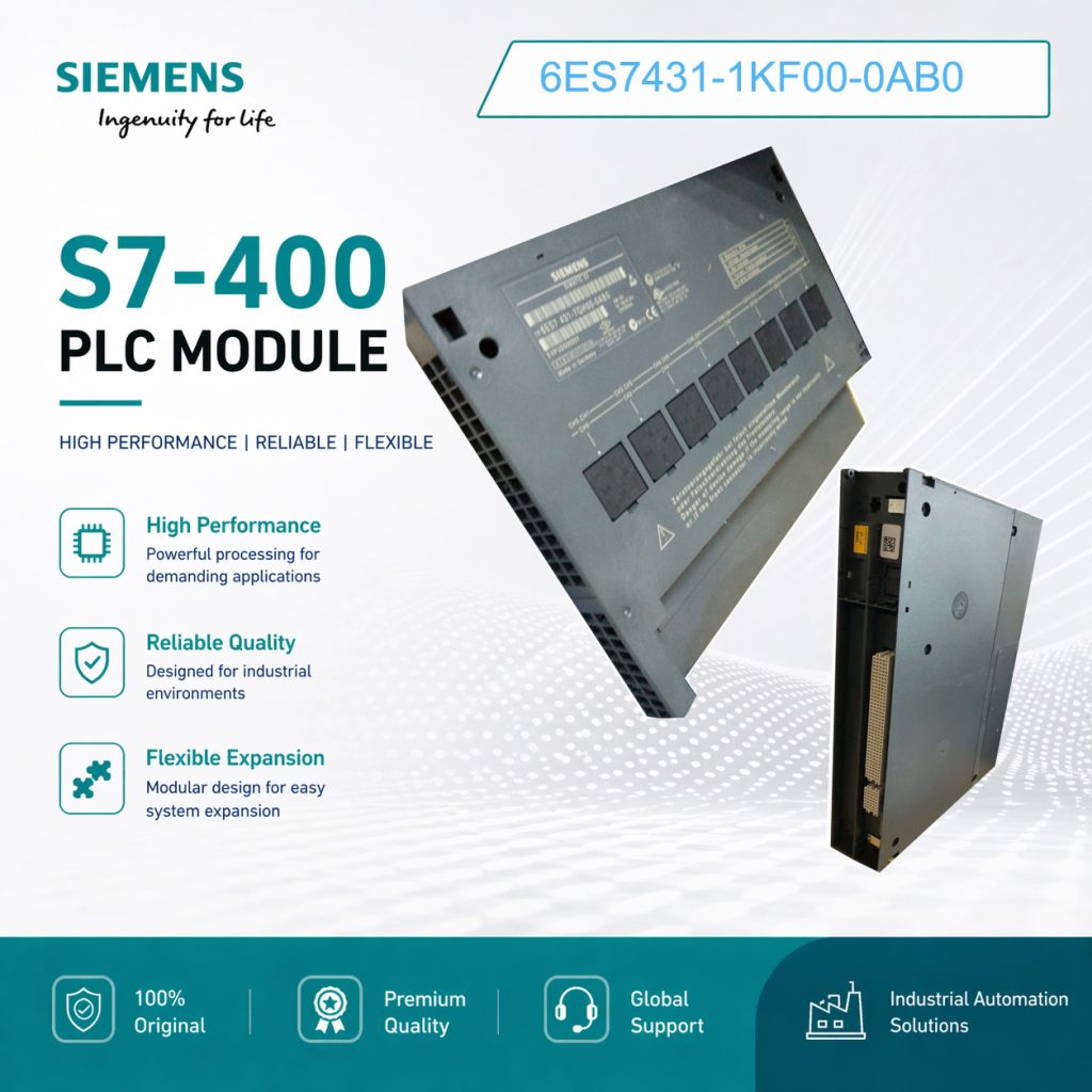 Siemens 6ES7431-1KF00-0AB0 Analog Input Module ...