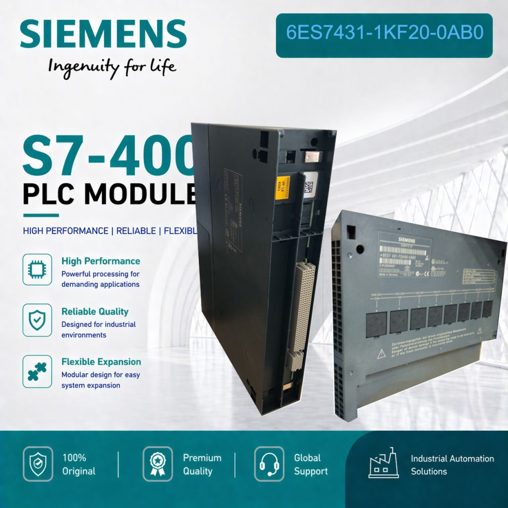 Siemens 6ES7431-1KF20-0AB0 High Precision Analo...