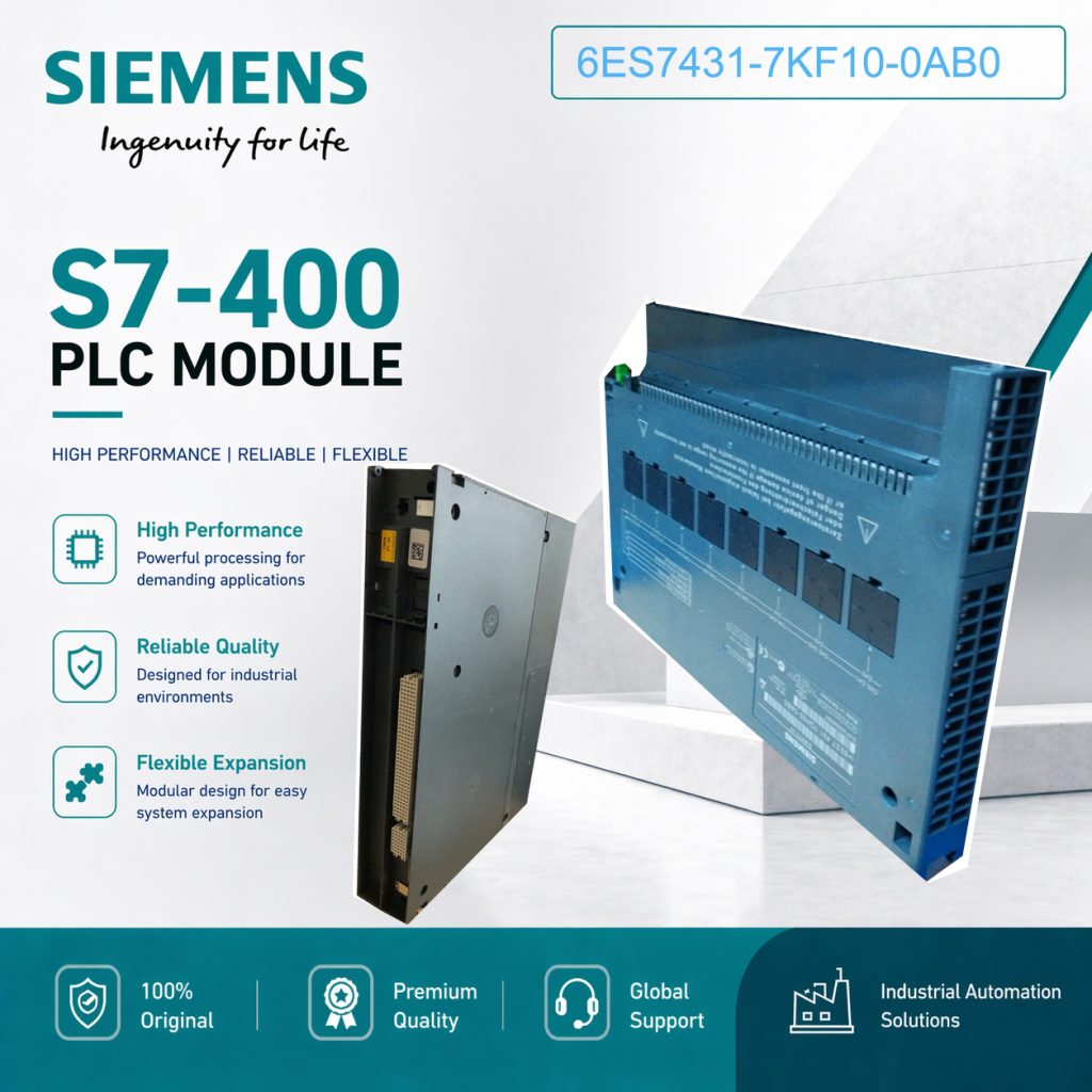 Siemens 6ES7431-7KF10-0AB0 Analog Input Module ...