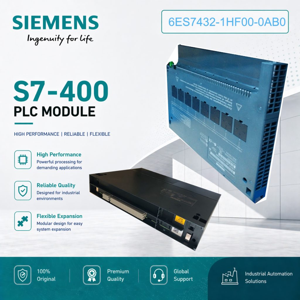 Siemens 6ES7432-1HF00-0AB0 Analog Output Module...
