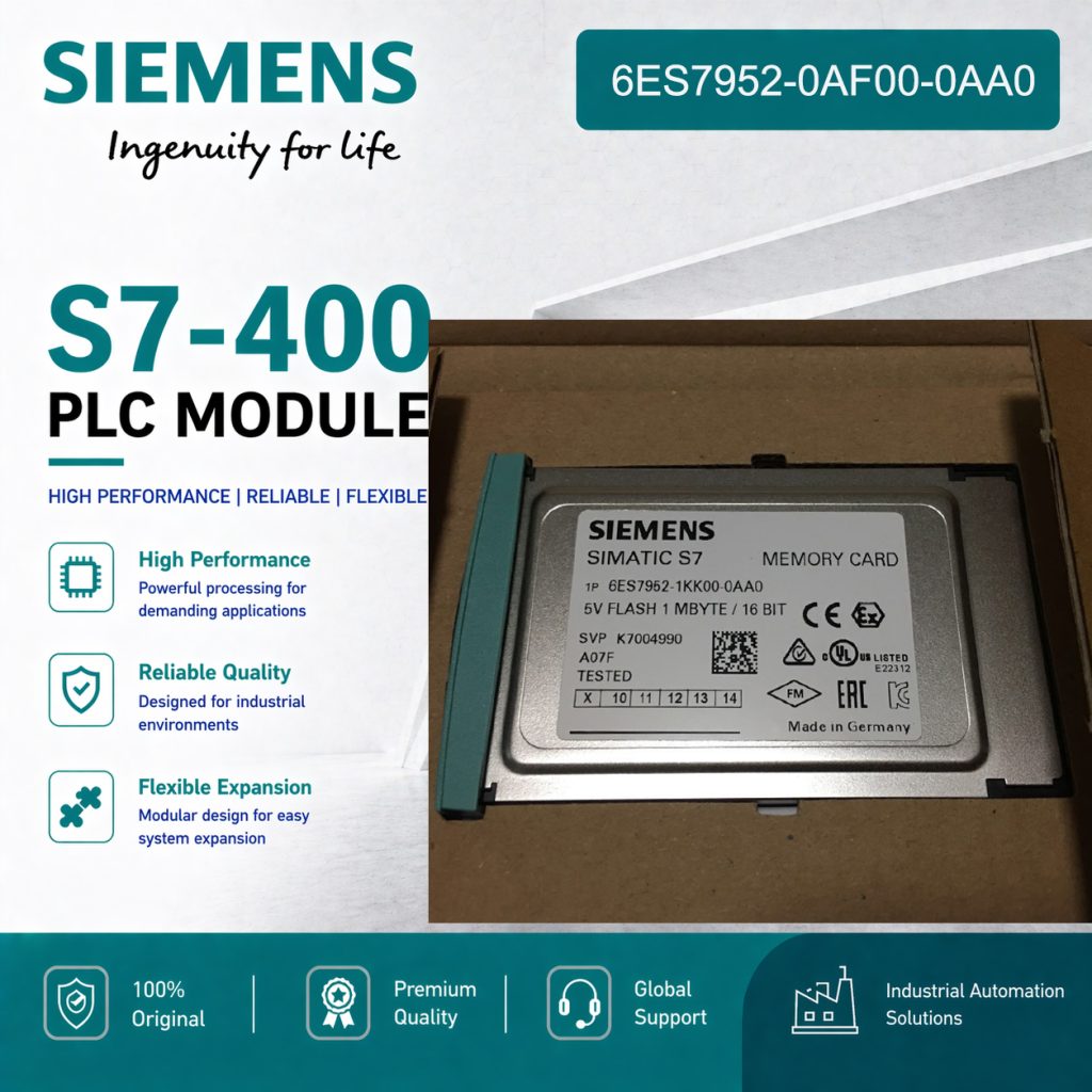 Siemens 6ES7952-0AF00-0AA0 MMC Memory Card for ...