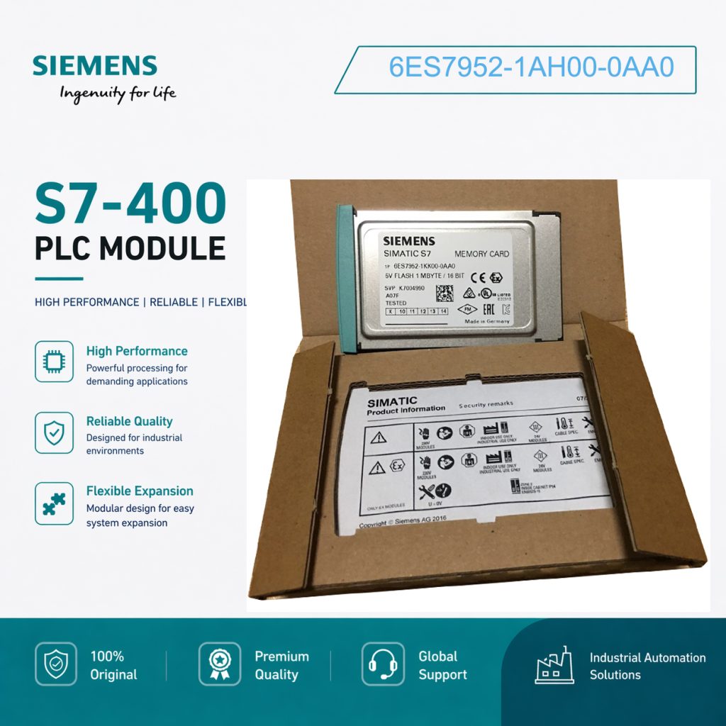 Siemens 6ES7952-1AH00-0AA0 Memory Card for PLC ...