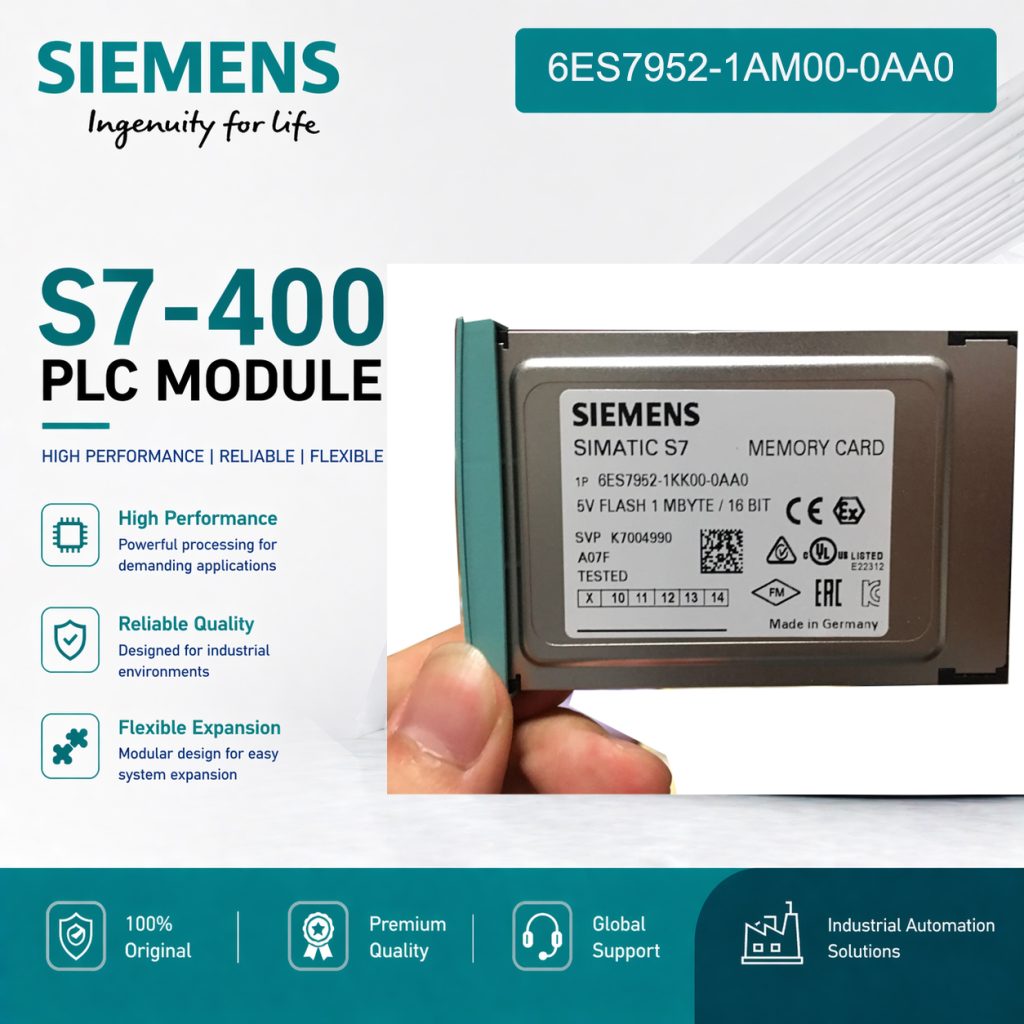 Siemens 6ES7952-1AM00-0AA0 Memory Card for PLC ...