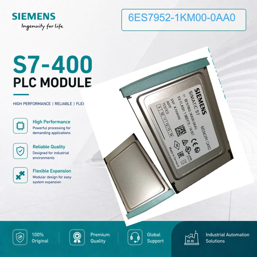 Siemens 6ES7952-1KM00-0AA0 Memory Card for Auto...
