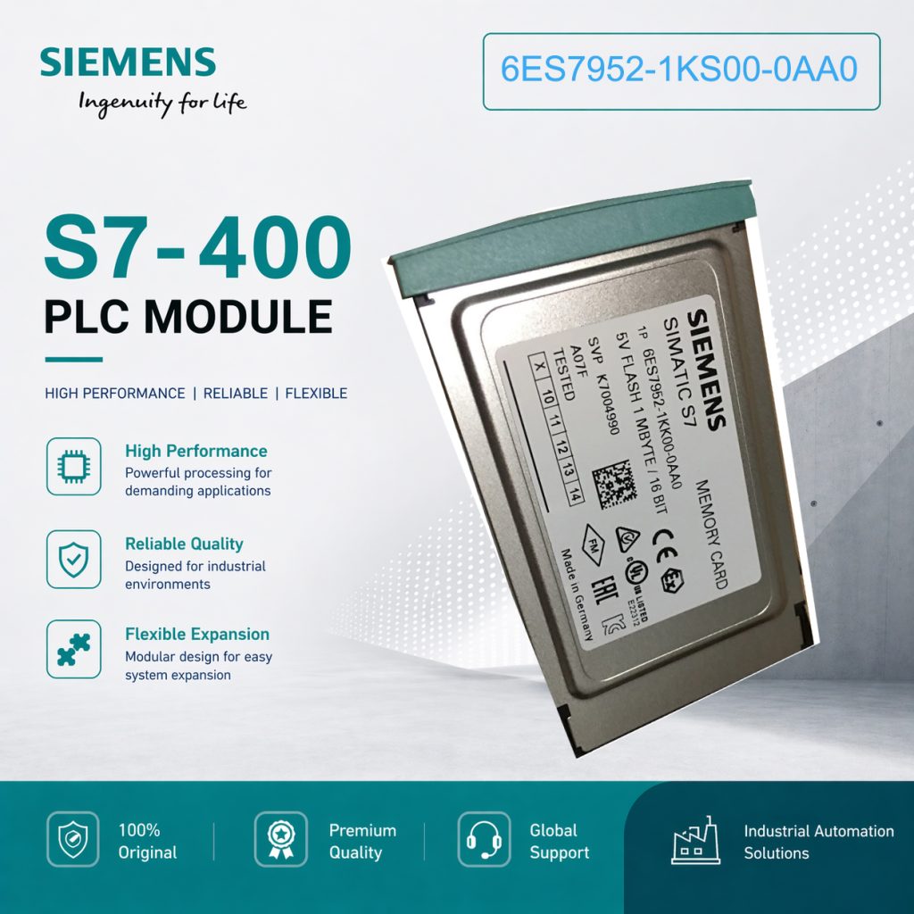 Siemens 6ES7952-1KS00-0AA0 Memory Card for Stab...