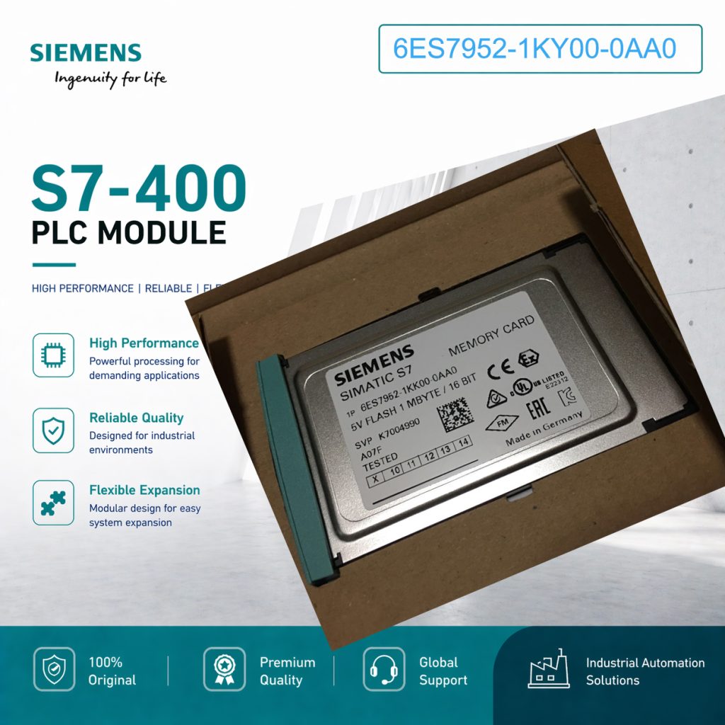 Siemens 6ES7952-1KY00-0AA0 Memory Card for Adva...