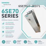 Siemens 6SE7027-2ED71 SIMOVERT Masterdrives Industrial AC Drive