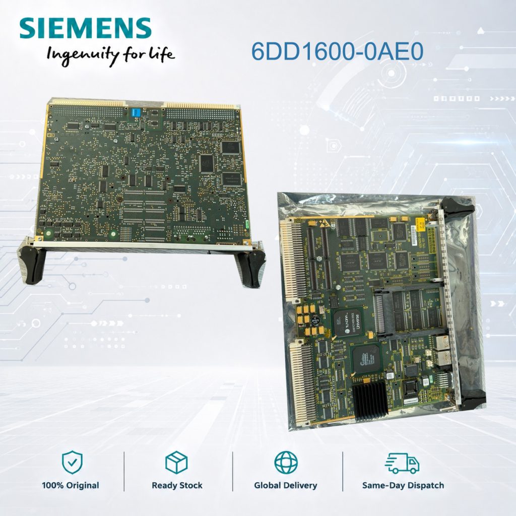 Siemens 6DD1600-0AE0 Industrial Processing Modu...