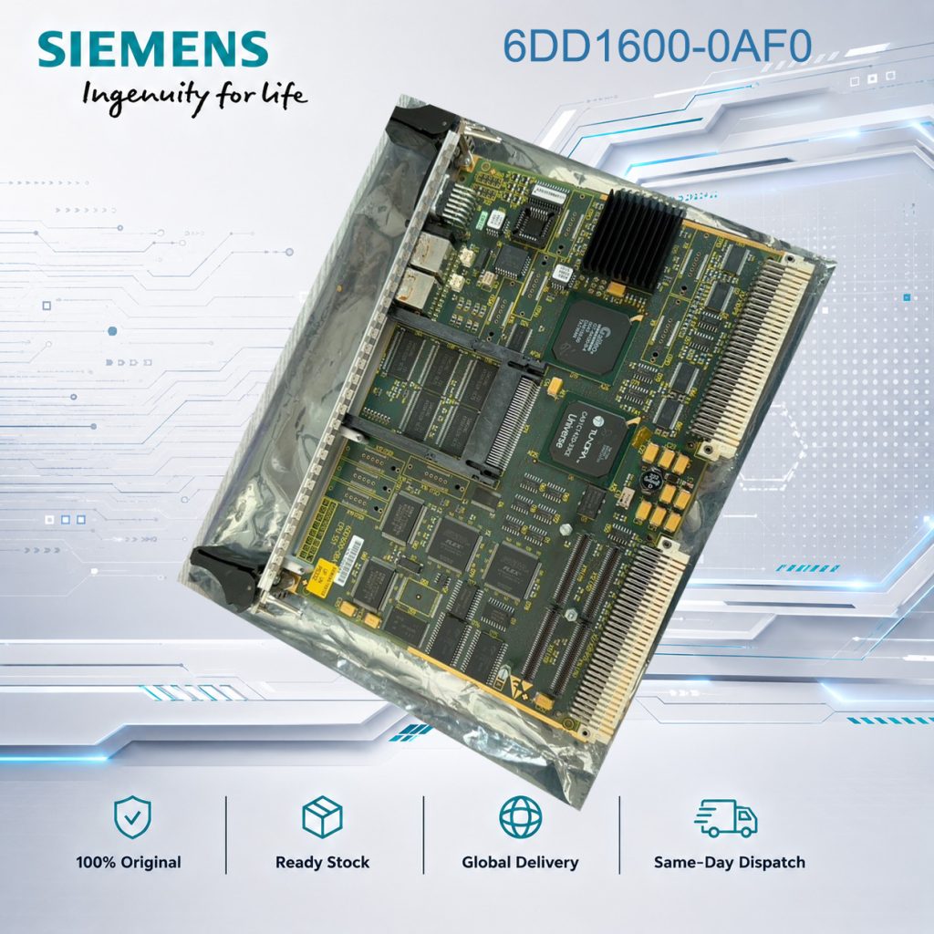 Siemens 6DD1600-0AF0 Industrial Automation Modu...