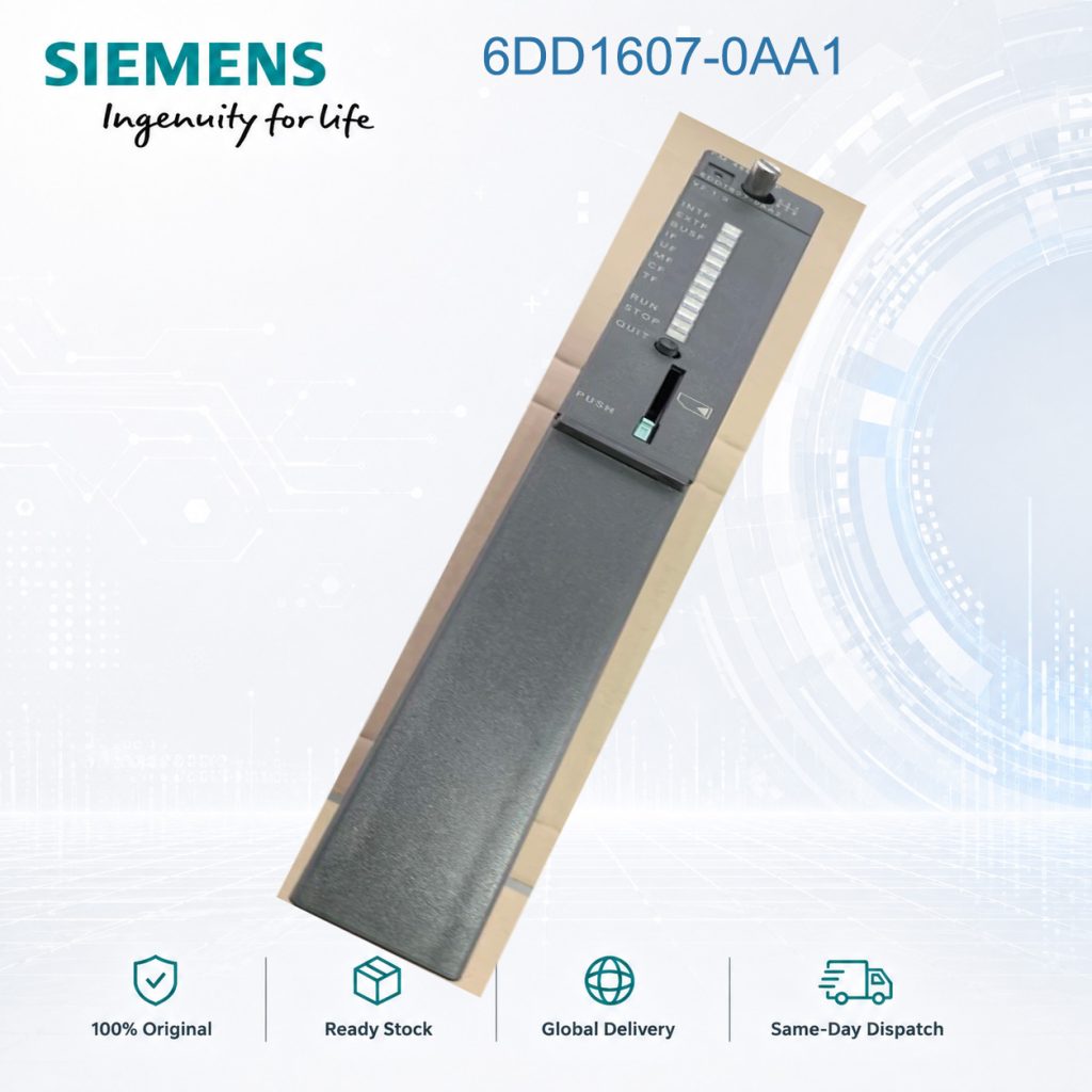 Siemens 6DD1607-0AA1 Industrial Automation Cont...