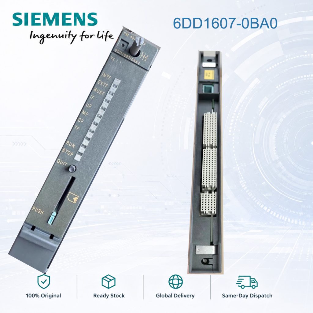 Siemens 6DD1607-0BA0 Drive Automation Module fo...