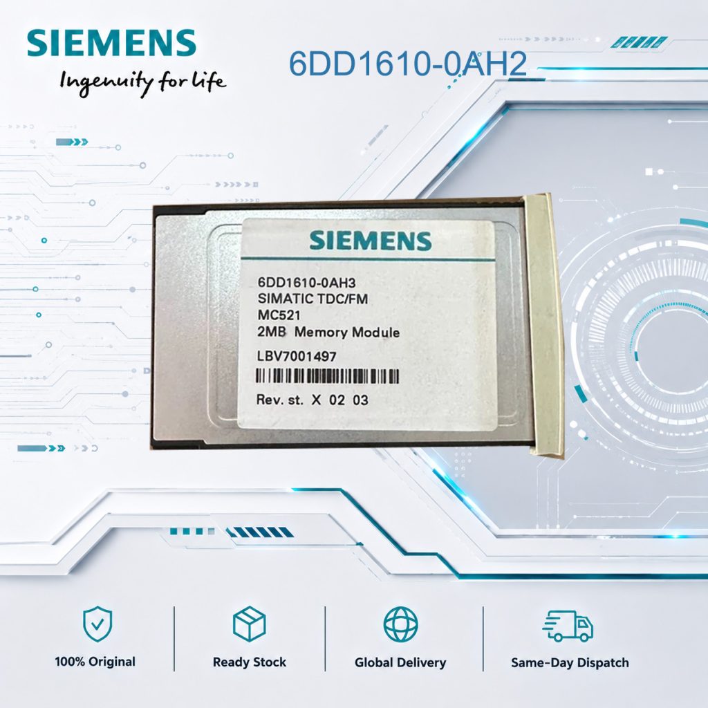Siemens 6DD1610-0AH2 Industrial Automation Proc...