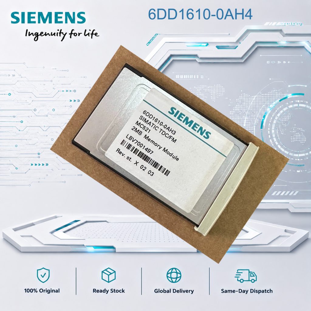 Siemens 6DD1610-0AH4 Industrial Process Automat...