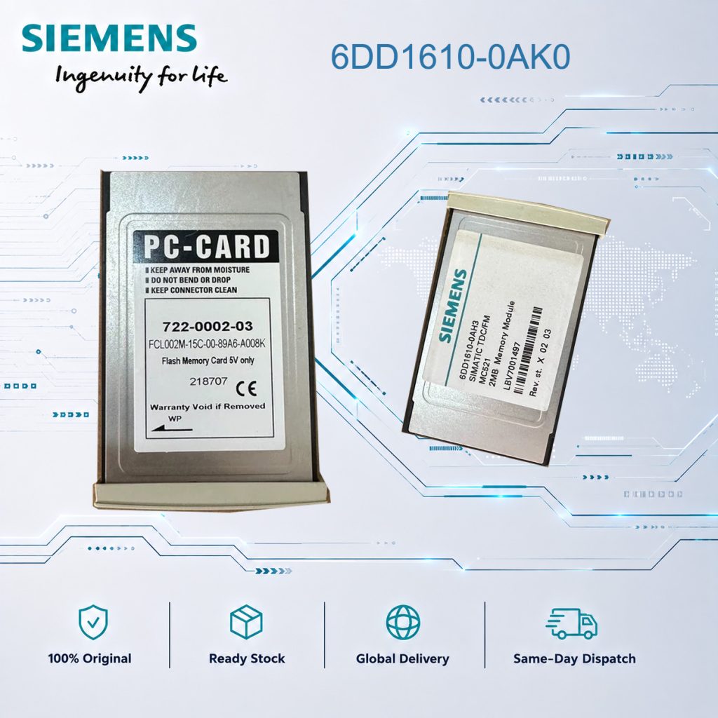 Siemens 6DD1610-0AK0 Industrial Interface Autom...