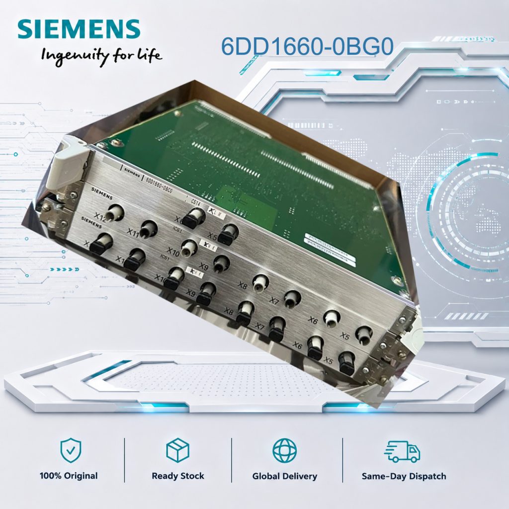 Siemens 6DD1660-0BG0 High Performance Motion Au...