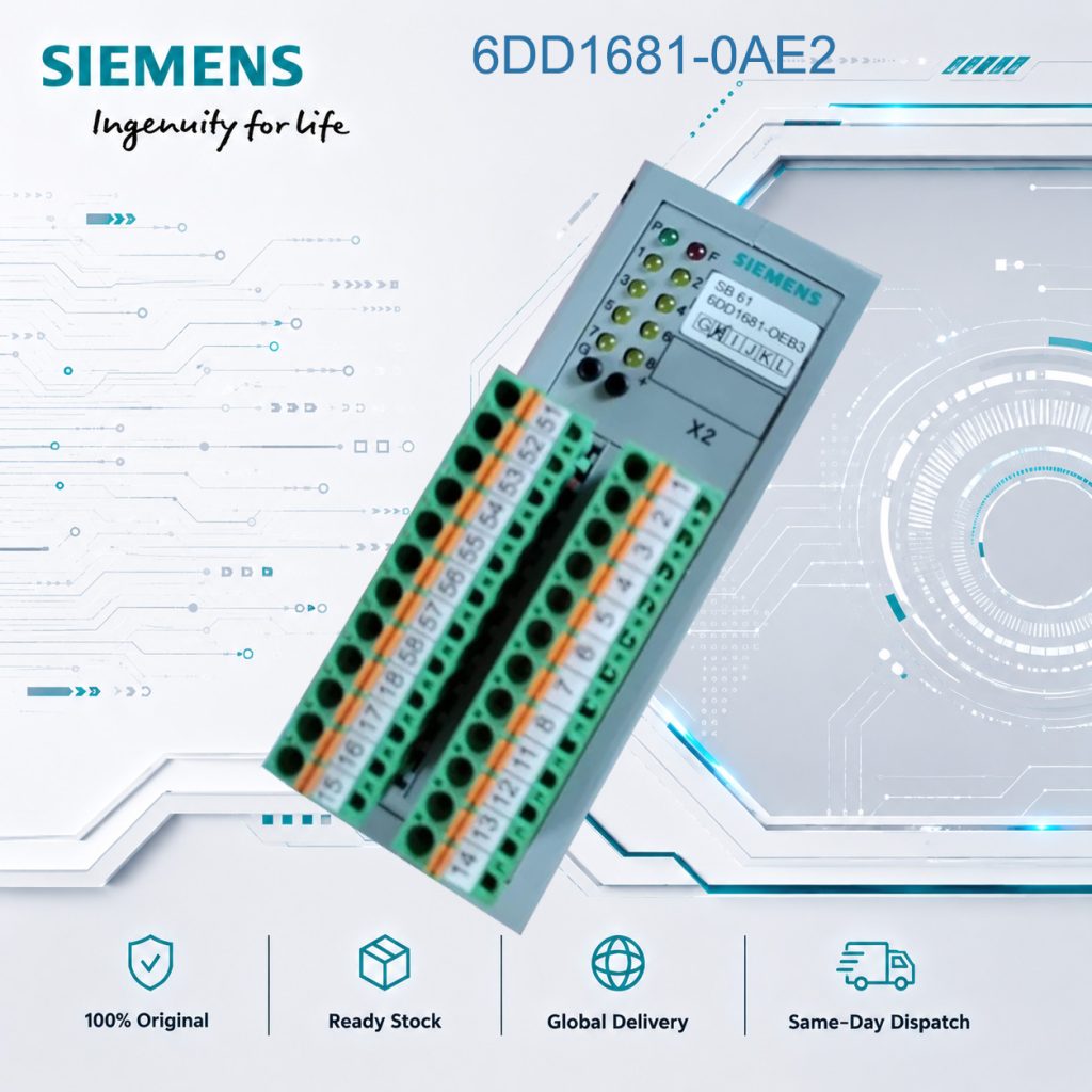 Siemens 6DD1681-0AE2 Industrial Automation Proc...
