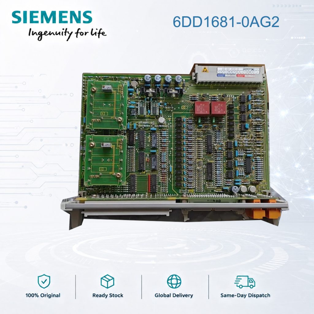 Siemens 6DD1681-0AG2 Industrial Networking Modu...