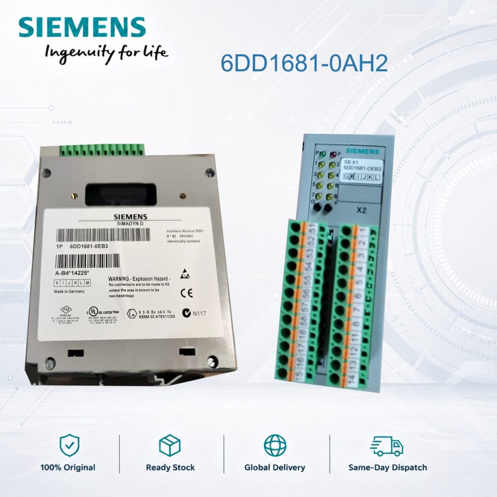 Siemens 6DD1681-0AH2 Industrial Process Automat...