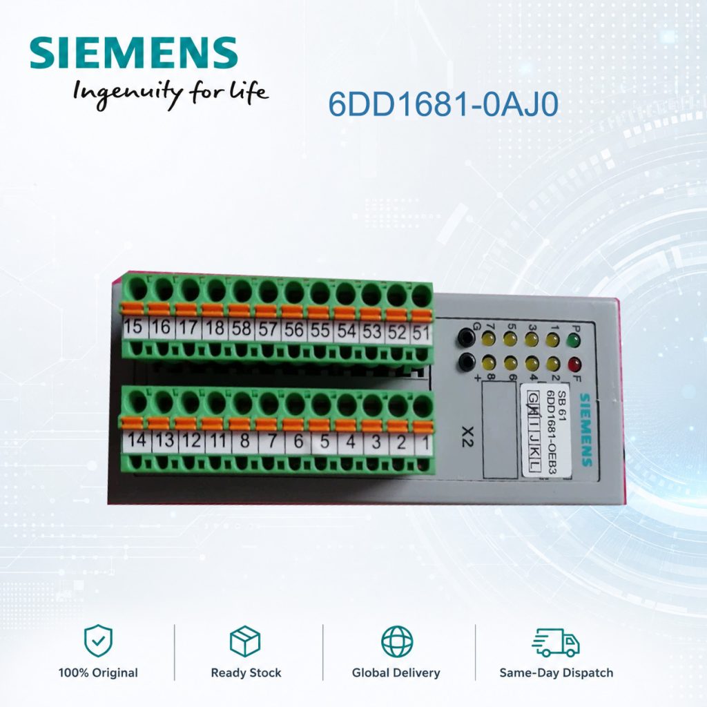 Siemens 6DD1681-0AJ0 Industrial Interface Commu...