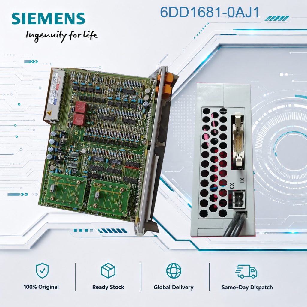 Siemens 6DD1681-0AJ1 Industrial Automation Netw...